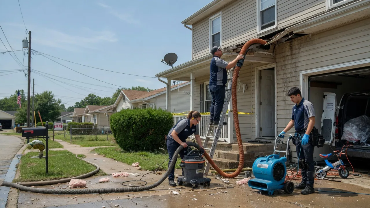 Water Damage Restoration in Depew, OK near me